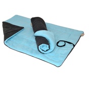 In Vogue Pets - Cosy Mats - Aqua & Charcoal