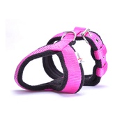 El Perro - 2.5cm Width Fleece Comfort Dog Harness – Fuchsia Pink