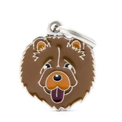 My Family - Chow Chow Engraved ID Tag