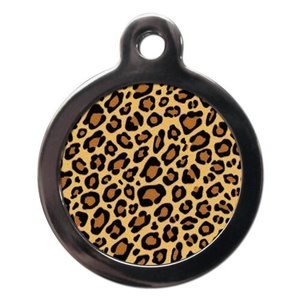 Leopard Pet ID Tag