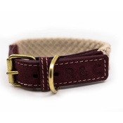 Ralph & Co - Rope collar (flat) - Burgundy