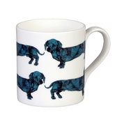 The Graduate Collection - Dachshund Mug - Turquoise