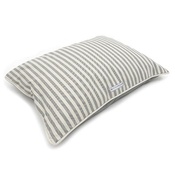 Mutts & Hounds - Flint Stripe Brushed Cotton Pillow Dog Bed