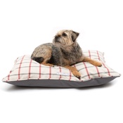 Mutts & Hounds - Nottingham Check Pillow Bed