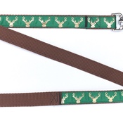 Pet Pooch Boutique - Country Stag Lush Green Lead