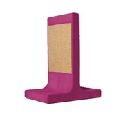 Catworks - Scratching Post - Letter T - Pink