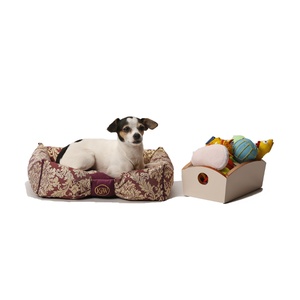 Chien Parisien Dog Bed – Amethyst & Gold