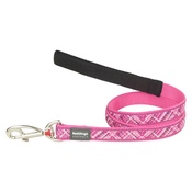 Red Dingo - Flanno Dog Lead – Hot Pink