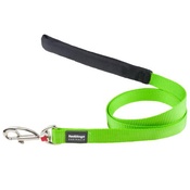 Red Dingo - Red Dingo Plain Dog Lead - Lime Green