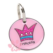 K9 - K9 Small Princess Cat ID Tag