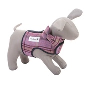 Teddy Maximus - Pink Shetland Wool Harness