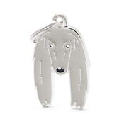 My Family - Afghan Hound Engraved ID Tag
