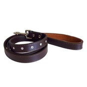 The Paws Pet Supplies - Diamante Brown Leash