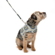 Mutts & Hounds - Peacock Linen Soft Dog Harness