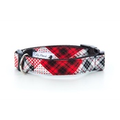 Pet Pooch Boutique - Patchwork Dog Collar 1" Width