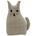 Morgan Wright Country Lace Cat Doorstopper Charcoal