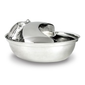 Pioneer Pet - Rain Drop Stainless Steel Pet Drinking Bowl