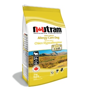 Nutram Small Breed Allergy Care Dry Dog Food 3kg