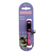 Hem & Boo - Snag & Snap-Free Kitten Collar - Pink