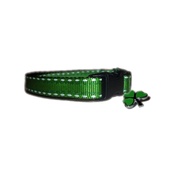 Zukie Style - Irish Green Shamrock Small Dog/Puppy Collar