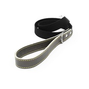 The Leather Dog Co - Black Cotton Webbing Dog Lead