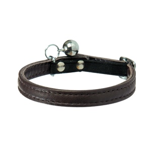 Escapade Leather Cat Collar – Brown