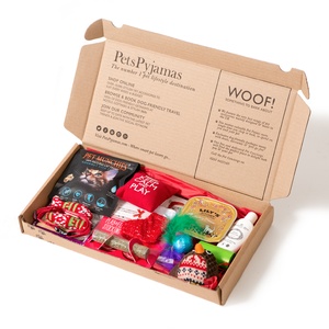 Personalised Christmas Cat Treat Box