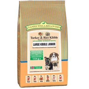 Junior Turkey & Rice (Large Kibble) Dog Food