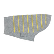 Ruby Rufus - Raised Stripe Cashmere Dog Sweater - Dove & Pineapple