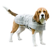 Mutts & Hounds - Slate Tweed Dog Coat
