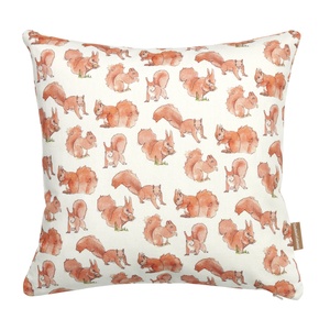 Squirrel Print Cushion
