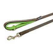 Dogs & Horses - Green Colours Leather Lead