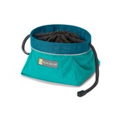 Ruffwear - Quencher Cinch Top Bowl - Meltwater Teal