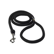 Yellow Dog - Braided Dog Lead – Jet Black