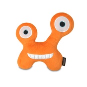 P.L.A.Y. - Orange Chatterbox Monster Plush Dog Toy