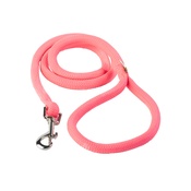 Yellow Dog - Braided Dog Lead – Baby Pink