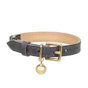 Cheshire & Wain - Leather Grey Cat Collar