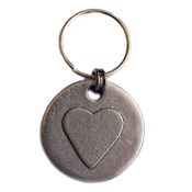Mutts & Hounds - Heart Dog ID Tag