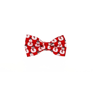 Mr Snowman Dog Bow Tie