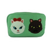 Kate Garey - Kitty Crush Cosmetic Bag