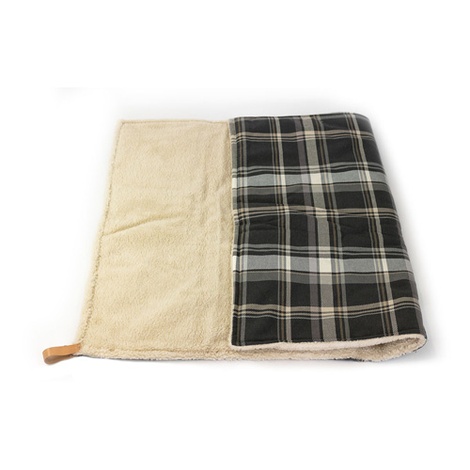 Dog Blanket - Fabric and sherpa wool - Marlow | PetsPyjamas