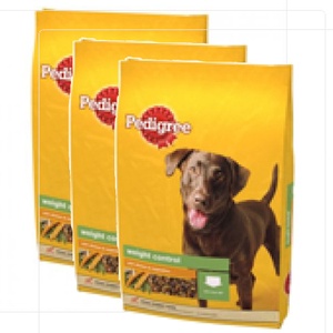 Complete Weight Control Chicken & Veg Dog Food x 3