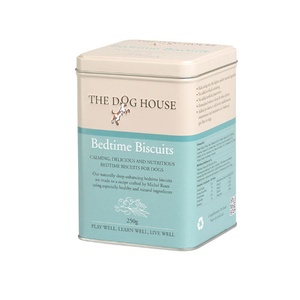 Bedtime Dog Biscuits in Treat Tin