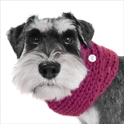 Edie & Reggie - Chunky Funky Snood Scarf - Magenta