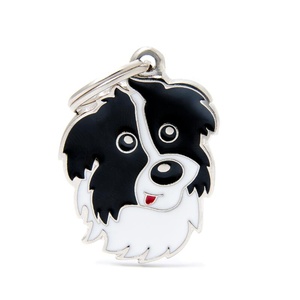 Border Collie Engraved ID Tag