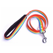 El Perro - Fleece Comfort Dog Lead – Rainbow