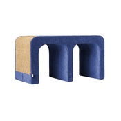 Catworks - Scratching Post - Letter M - Blue