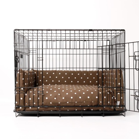 dog crate bed with bumpers