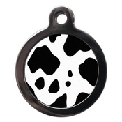 PS Pet Tags - Cow Print Pet ID Tag