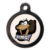 PS Pet Tags - OMG Dog ID Tag